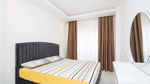 Appartement moderne meublé 1+1 près de la mer à Kestel — 9/28