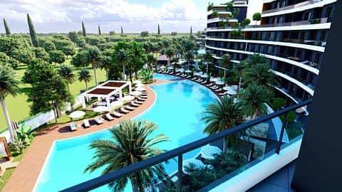 Vivez une vie luxueuse avec de somptueux appartements à Aksu, Antalya — 6/21