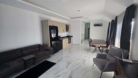 Appartement Duplex 4+1 Vue Mer à Vendre à Kargicak Alanya — 6/24