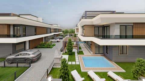 Villa à vendre à Mersin Erdemli : 3 chambres, piscine privée, vue sur la mer — 7/38
