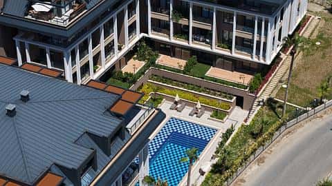 Appartement Alanya Oba avec 1 à 4 chambres et piscine à vendre — 2/40