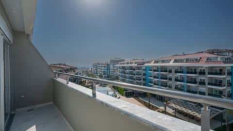 Appartement Penthouse 2+1 Vue Mer à Vendre à Kestel — 9/52