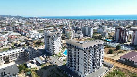 Superbes penthouses et duplex avec vue sur la mer à vendre à Payallar — 3/15