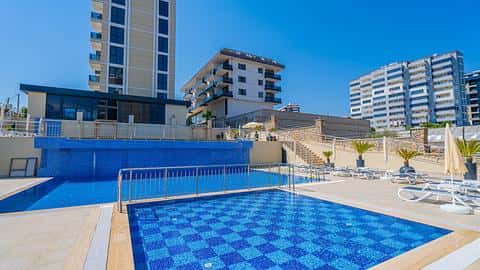 Apartamenty Alanya Payallar: 1-3 sypialnie, sauna i basen — 3/14