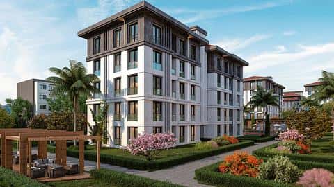 Appartements de luxe avec 2, 3, 4 chambres à Basaksehir, Istanbul disponibles à la vente — 8/22
