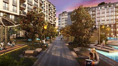 Sécurisez votre citoyenneté turque : appartements de 1 à 4 chambres à Kucukcekmece, Istanbul — 2/10