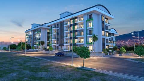 Appartements Kargicak Alanya à vendre, 1 et 2 chambres, près de la mer — 8/15