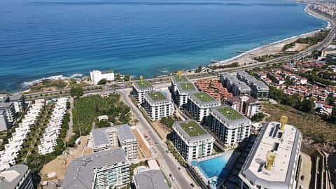Appartements confortables avec vue sur la mer remarquable dans la station balnéaire d'Alanya — 2/30