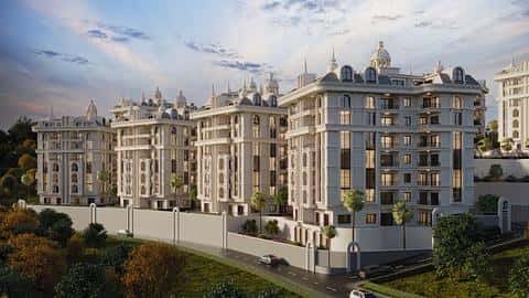 Appartements de 1 à 5 chambres à vendre à Cikcilli, Alanya avec possibilité de citoyenneté — 9/14