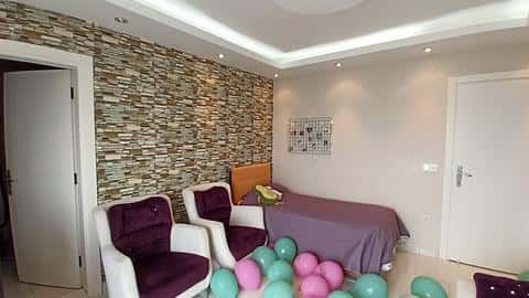Appartement Duplex 3+1 en Bord de Mer à Vendre à Alanya Kestel — 7/17