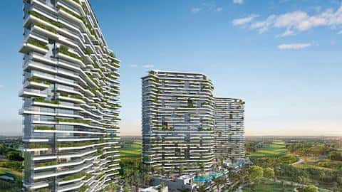 1-Makuuhuoneen Asuminen DAMAC Hills Dubaissa — 2/12
