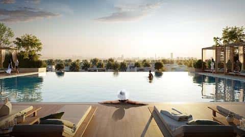 Apartamentos maravilhosamente projetados localizados em Dubai Hills, Dubai — 10/13