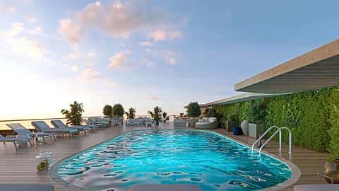 Beşiktaş Wohnungen mit privaten Terrassenpools und Bosporus-Blick — 8/22