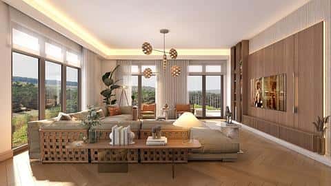 Appartements intelligents à vendre à Istanbul Eyupsultan avec citoyenneté et sécurité — 9/30