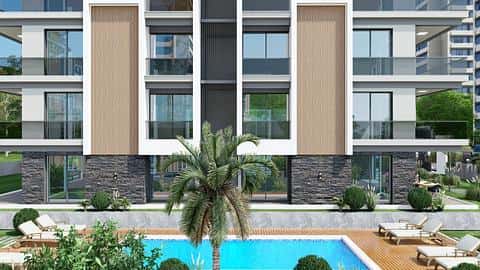 Appartements élégants de deux chambres situés à Aksu, Antalya — 3/11