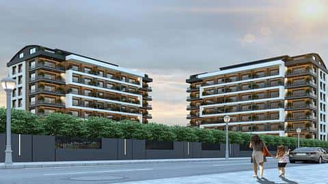 Complexe d'appartements glamour et vaste à Aksu, Antalya — 2/7