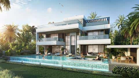 Luxurious townhouses in Tranquil Golf Living in Dubai — 3/8