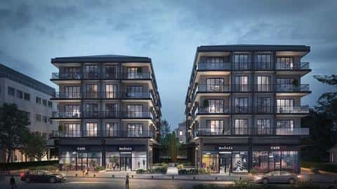 Appartements idéalement situés à vendre à Kagithane, Istanbul - 2-3 chambres avec permis de séjour — 2/7