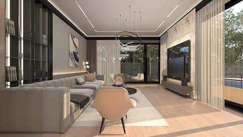 Seven-bedroom luxurious villas in Dosemealti, Antalya — 7/16