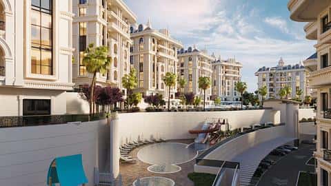 Appartements de 1 à 5 chambres à vendre à Cikcilli, Alanya avec possibilité de citoyenneté — 3/14