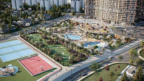 Investir à Istanbul : Appartements spacieux avec salle de sport, jardin et avantages de la citoyenneté — 7/23