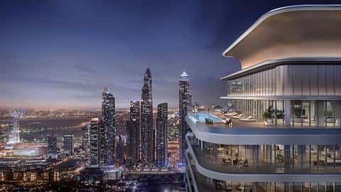 Leiligheter med 2 soverom ved stranden i Palm Jumeirah, Dubai — 3/6