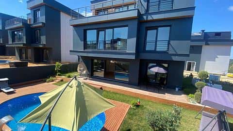Villa avec vue sur la nature à Sile, Istanbul avec citoyenneté et vue sur la mer — 3/22