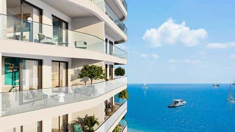 Panoramic Sea View 1-Bedroom Apartment, Gaziveren, North Cyprus — 9/48