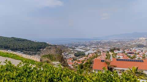 Villa de Luxe 4+1 avec Vue sur Mer à Vendre à Alanya Kargicak — 8/26