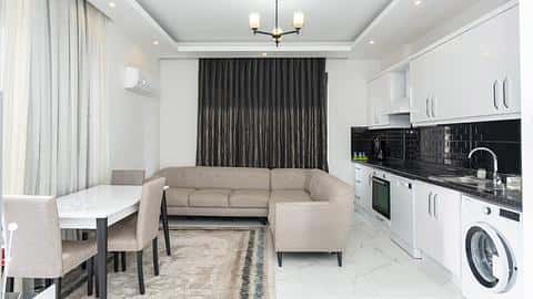 Appartement 1+1 meublé à vendre à Oba, Alanya — 9/25