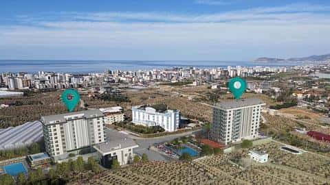Propriété à vendre à Mahmutlar, Alanya : appartements de 1, 2, 3 chambres avec piscine et salle de gym — 9/10
