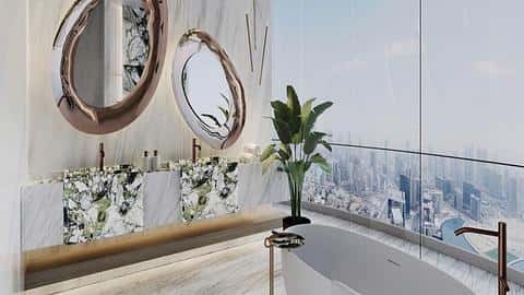 Schicke Apartments mit Panoramablick in Business Bay, Dubai — 9/20