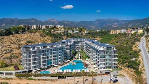 Résidence Duplex 4+1 à Vendre à Kestel Alanya ALN-162 — 3/19