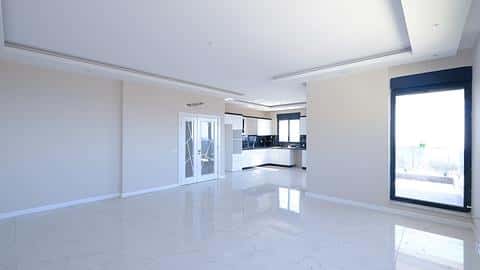 Appartement de 5 chambres éligible à la citoyenneté à Alanya Tepe avec vue sur la mer — 8/19