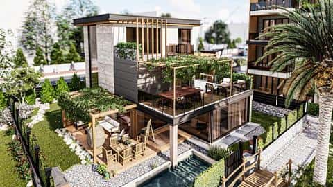 Projet dans un bon environnement à Altintas, Antalya — 7/28