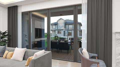 Villa à vendre à Istanbul Eyupsultan : 7 chambres, permis de résidence, piscine privée — 6/18