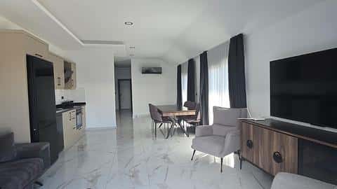Appartement Duplex 4+1 Vue Mer à Vendre à Kargicak Alanya — 3/24