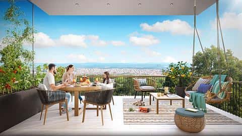 Appartement à vendre à Umraniye, Istanbul : options de 3, 4 et 2 chambres avec permis de résidence — 8/9