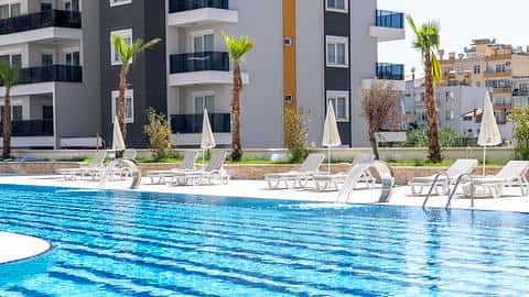 Appartement à vendre à Mahmutlar, Alanya : 1-3 chambres, proche de la mer — 9/14