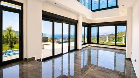 Villa de Luxe avec Vue sur la Mer à Vendre à Alanya Kargıcak — 6/28