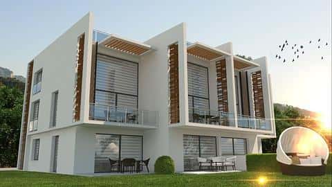 Acheter un appartement de 2 chambres avec vue sur la mer à Esentepe, Chypre du Nord — 3/24