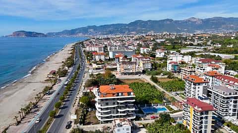 Apartamenty z widokiem na morze na sprzedaż w Kestel Alanya, od 1 do 3 sypialni, z dostępem do basenu — 2/30