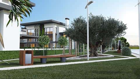 Architectonisch prachtig appartementencomplex in Famagusta. — 4/26