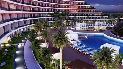Complexe de tour dans le moderne Antalya, Altintas — 9/15