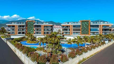 Acheter un appartement à Alanya, Oba avec piscine et à proximité de la plage — 3/46
