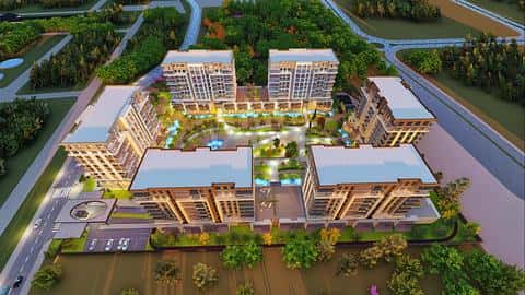 Achetez un appartement de 2, 3 ou 4 chambres avec piscine à Basaksehir, centre-ville d'Istanbul — 10/20