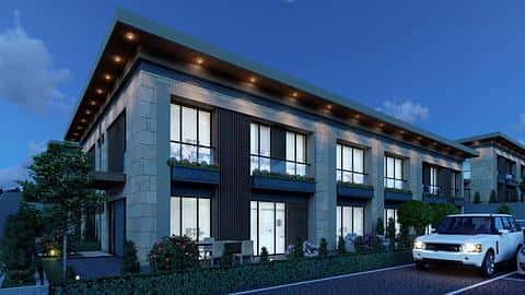 Villa Intelligent à Basaksehir, Istanbul avec 5 Chambres à Vendre — 3/36