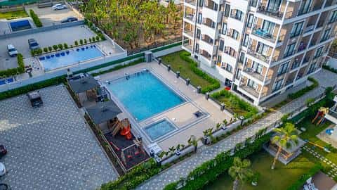 Achetez un Appartement de 2 Chambres à Antalya Alanya Kargicak avec Piscine près de la Mer — 4/22