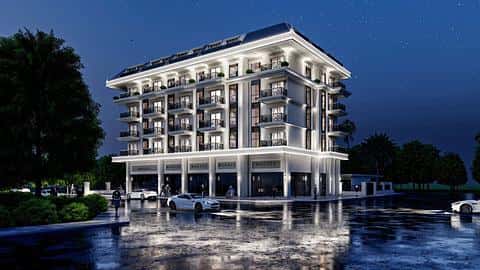 Opportunité d'investissement : appartements de 1 ou 2 chambres à vendre à Kargicak, Alanya avec piscines — 8/21