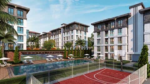 Appartements de luxe avec 2, 3, 4 chambres à Basaksehir, Istanbul disponibles à la vente — 5/22